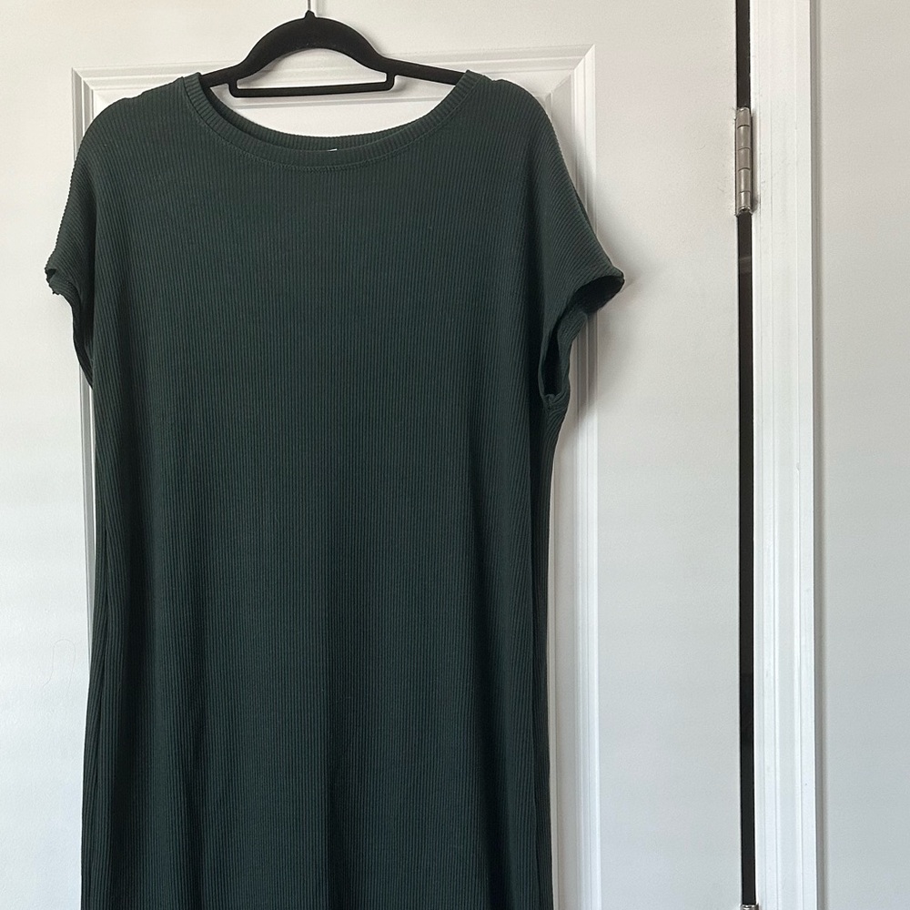 Ribbed Maxi Dress